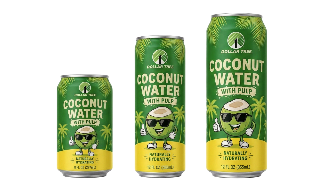 Tree Coco With Pulp — yellow can